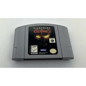 Nightmare Creatures Nintendo 64 N64, 1998 Authentic Tests Vintage Retro Gaming